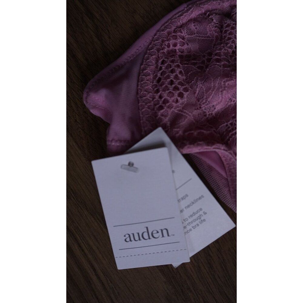 Auden Women's Fishnet Lace Unlined Bra | Pink | 32A | NWT - Picture 8 of 8
